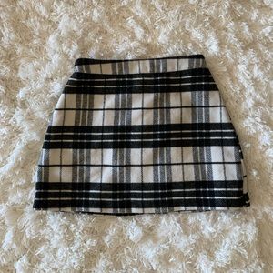 Plaid skirt